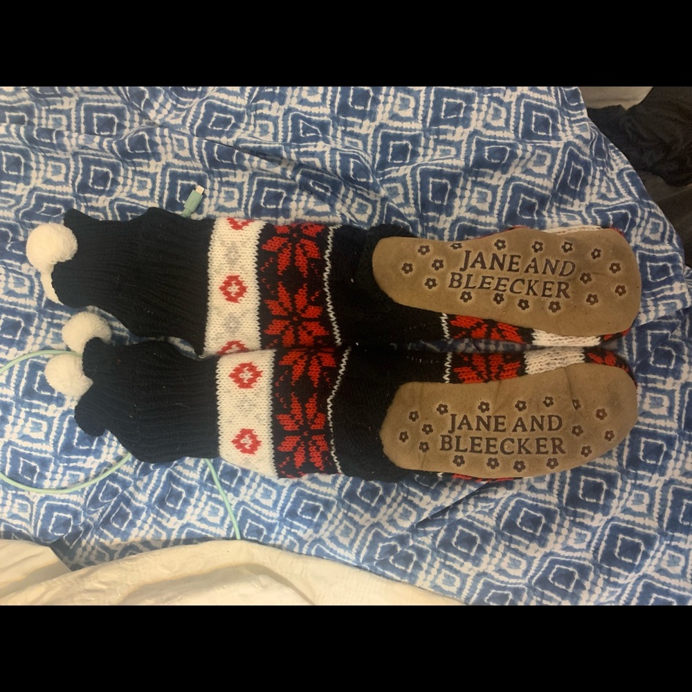 Jane and bleecker slipper socks